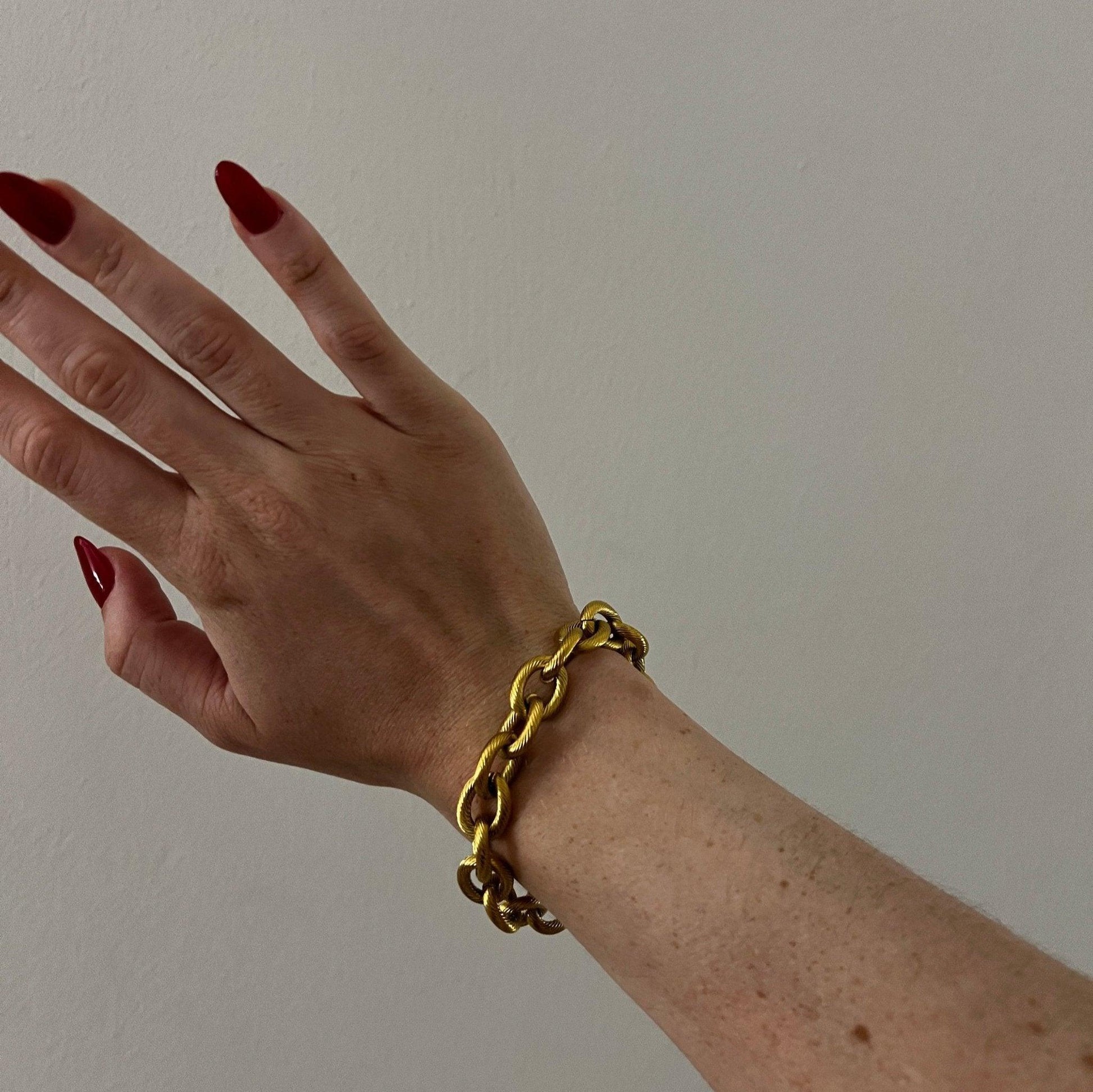 CHUNKY LINK BRACELET - Aurelia