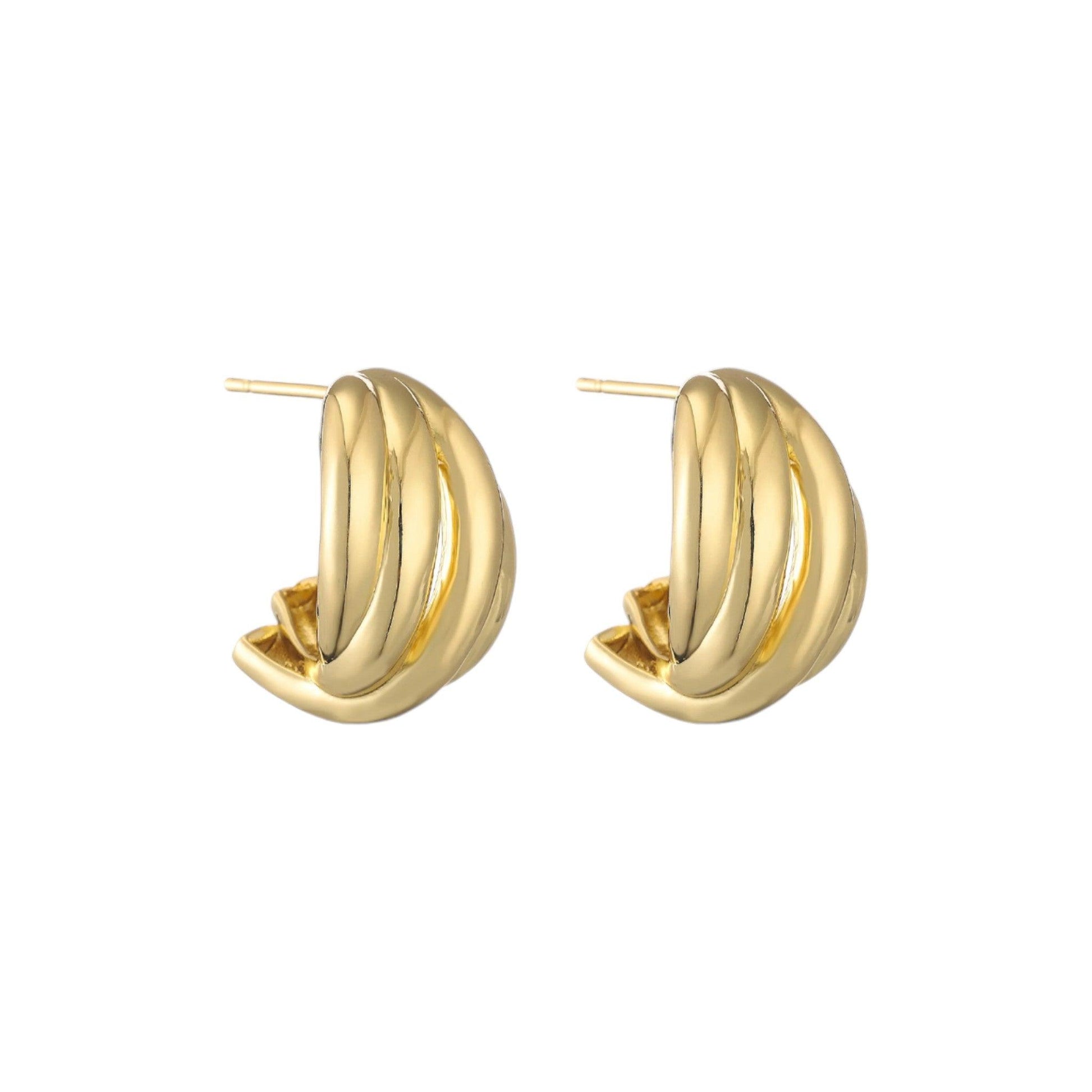 KNOT HOOP GOLD - Aurelia