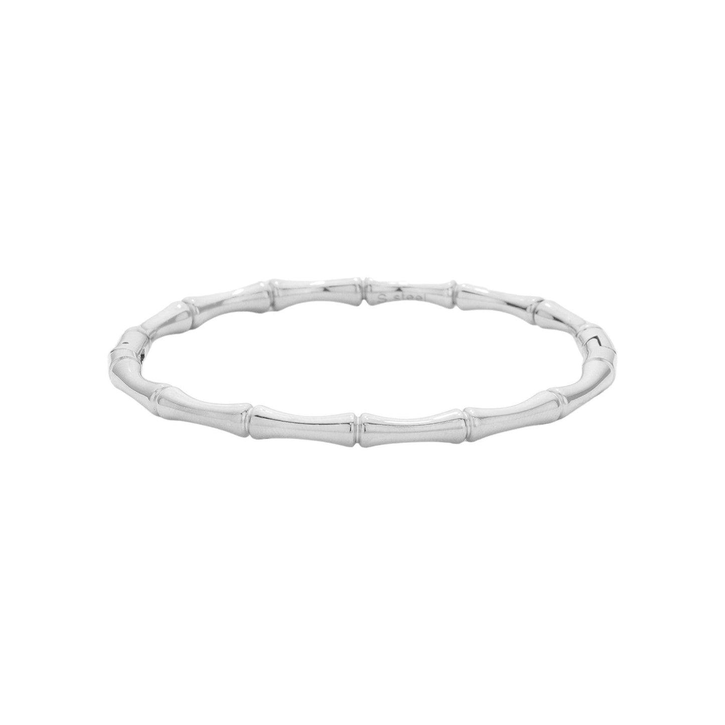 BAMBOO BANGLE SILVER - Aurelia