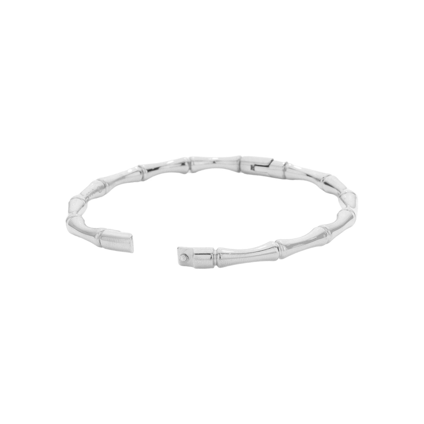 BAMBOO BANGLE SILVER - Aurelia