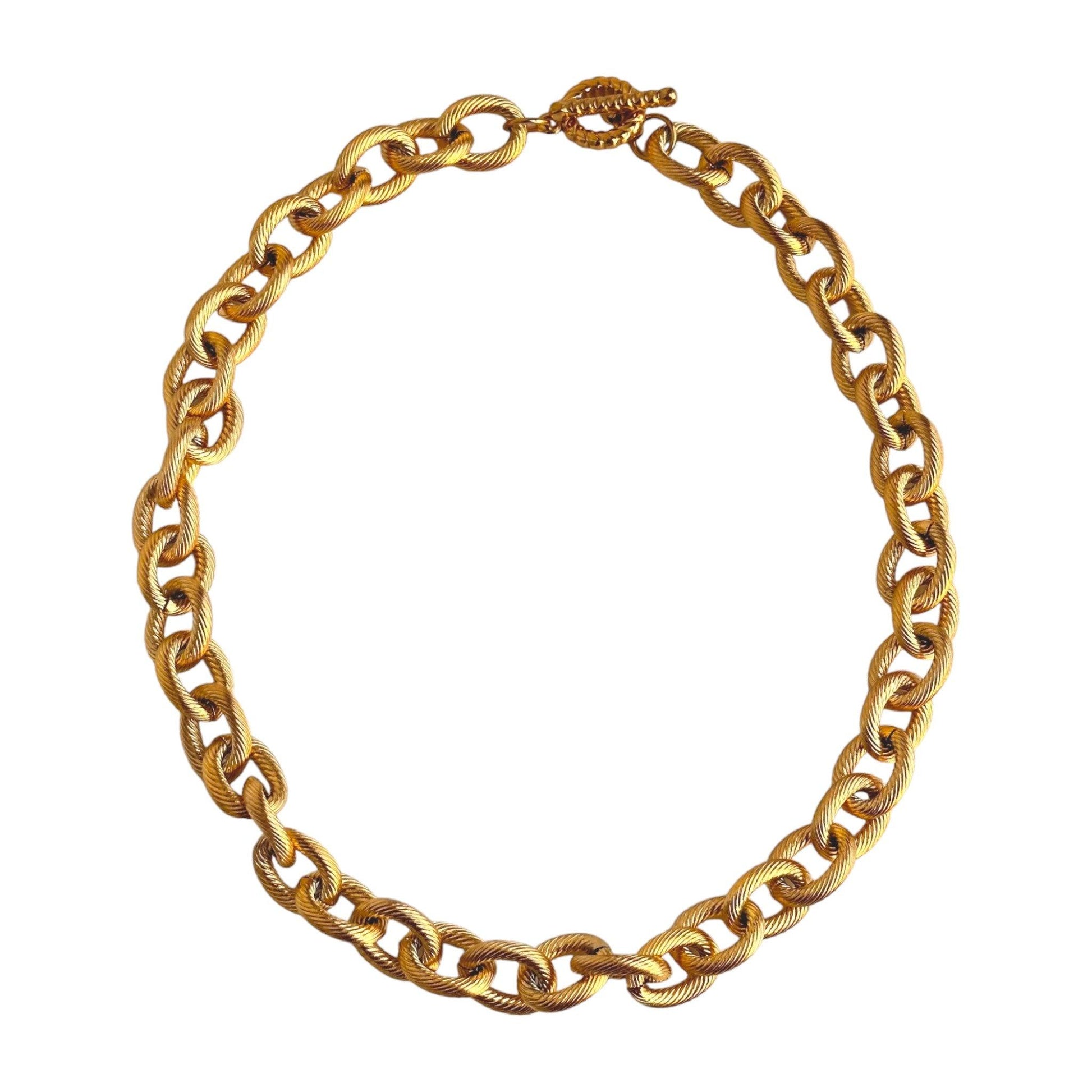CHUNKY LINK NECKLACE - Aurelia