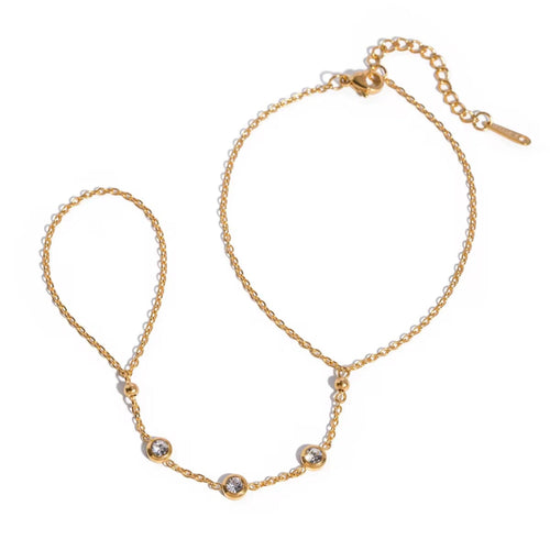 BEZEL HAND CHAIN - Aurelia