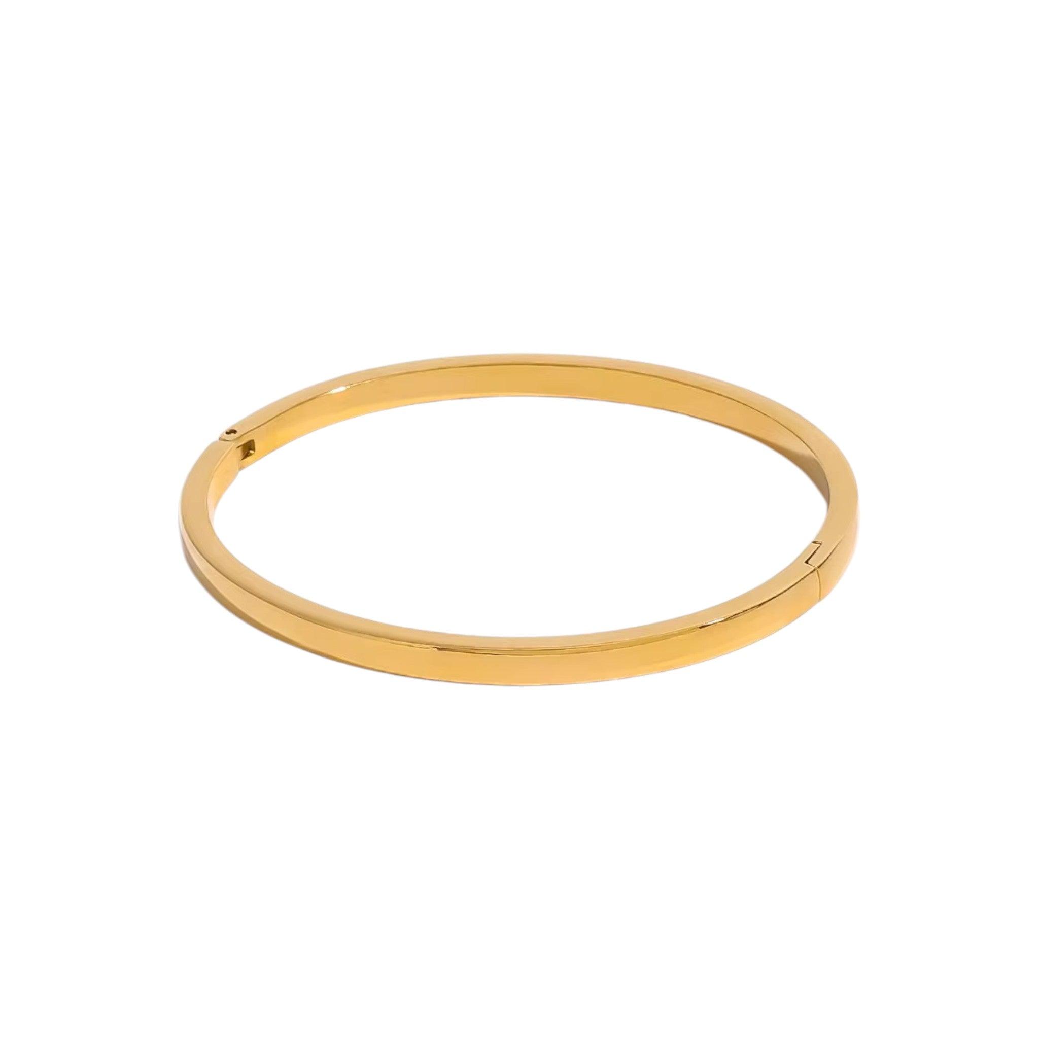 SOLID BANGLE GOLD - Aurelia