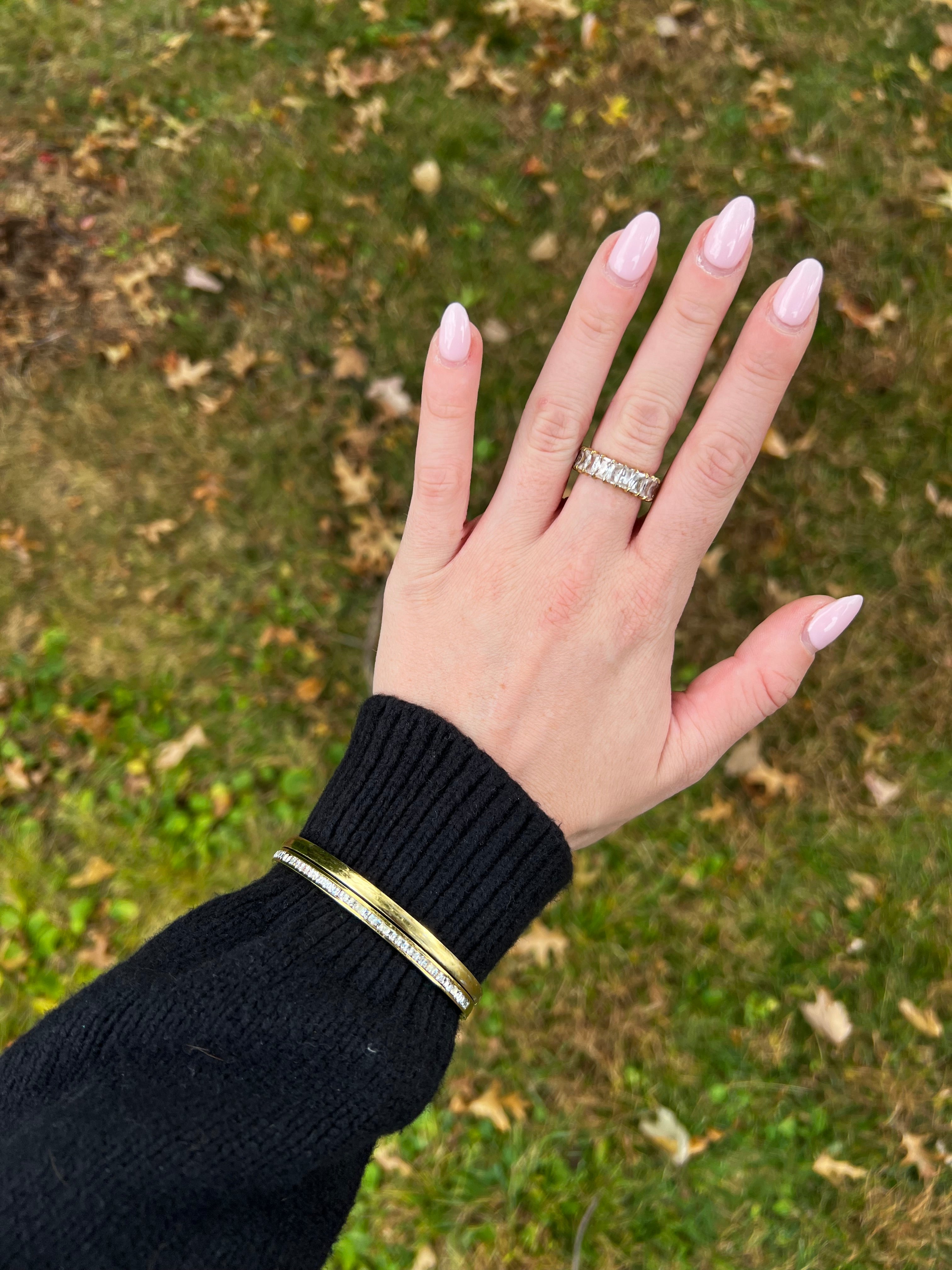 Gold Eternity Ring Aurelia