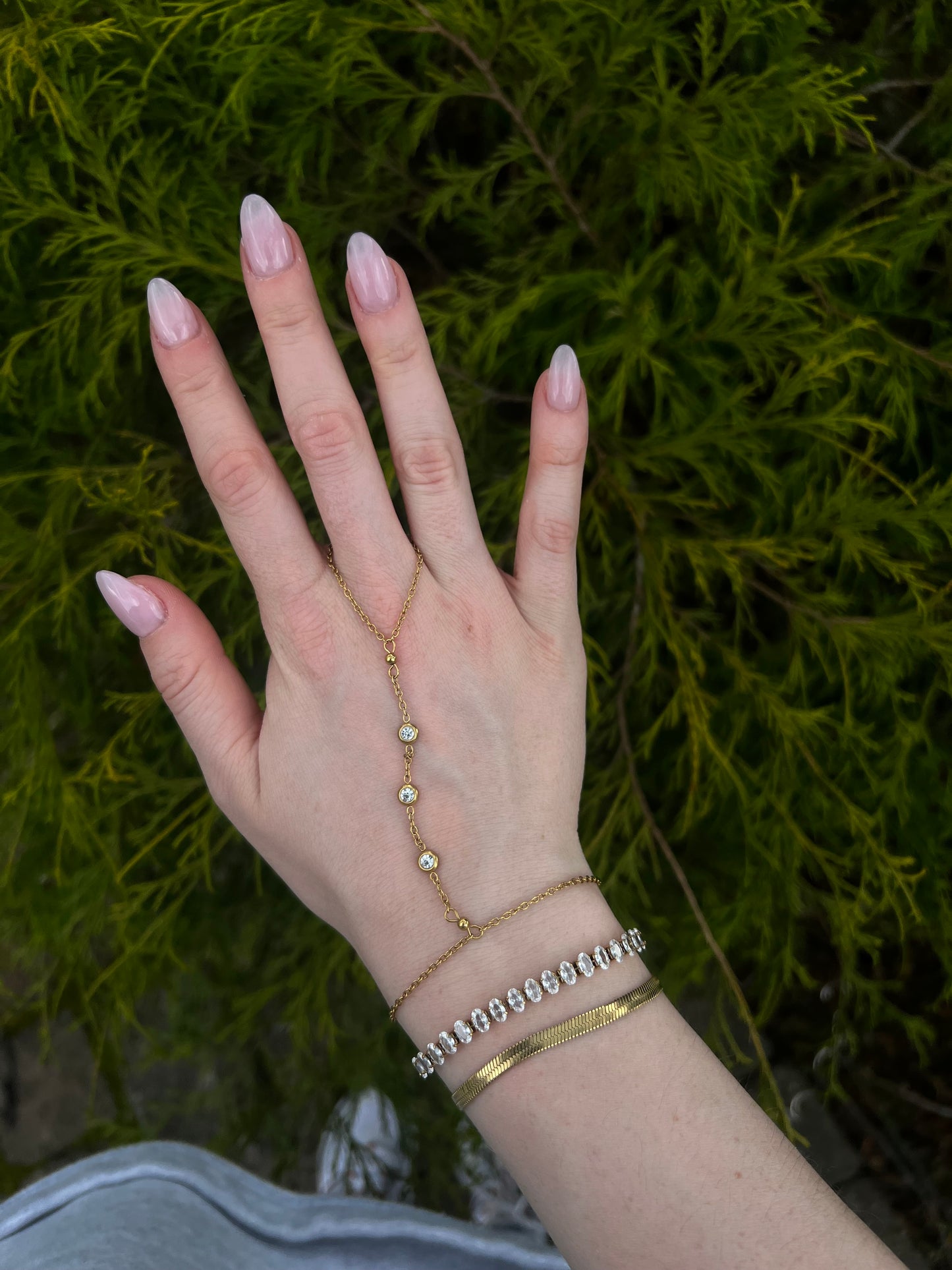 CZ OVAL TENNIS BRACELET