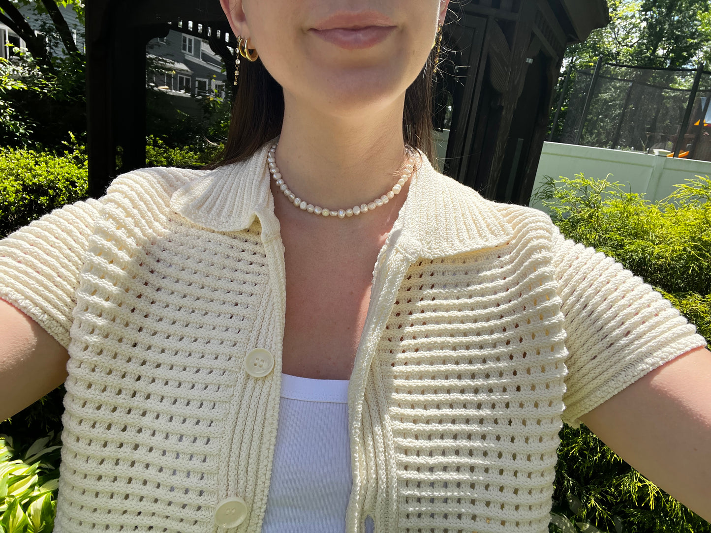 FRESHWATER ROUND PEARL NECKLACE