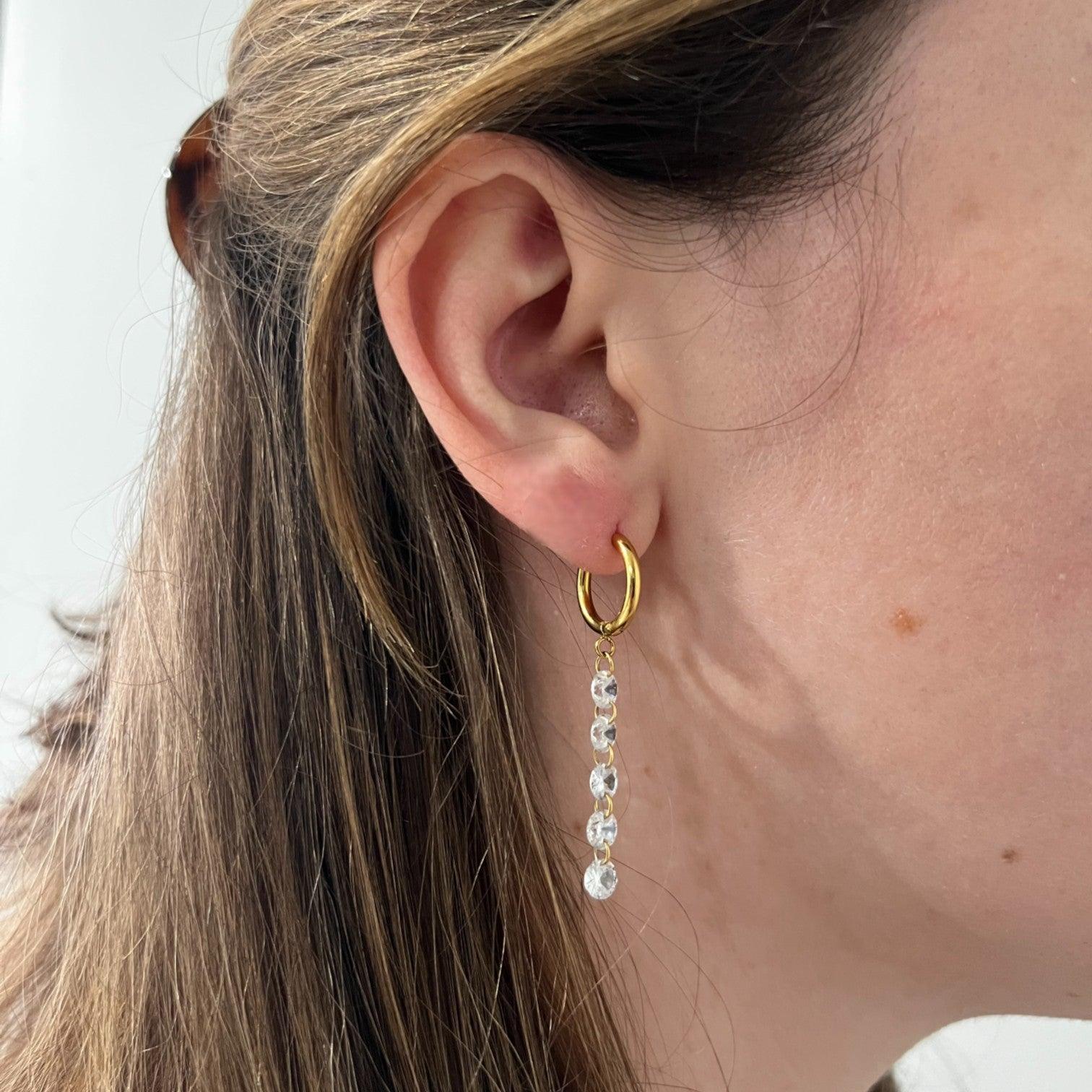 FLOATING CZ HUGGIE - Aurelia