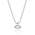 Bezel Marquise Beaded Necklace