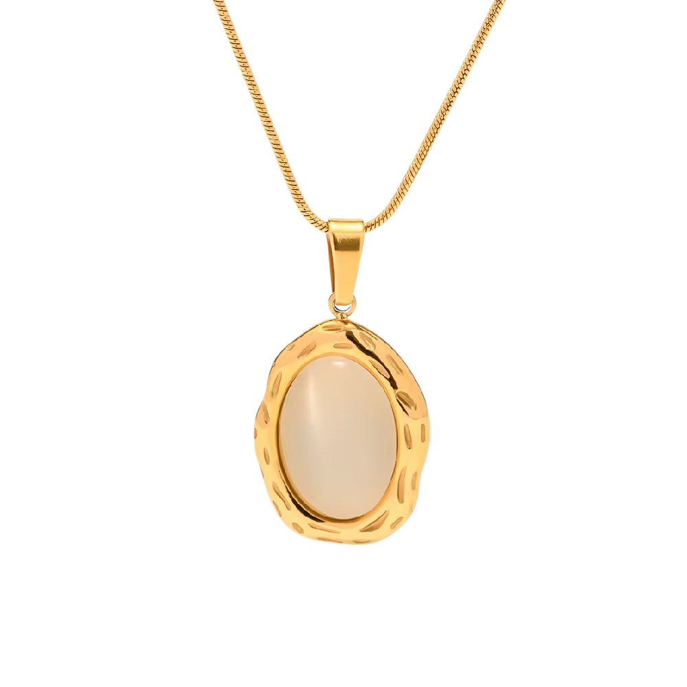 OPAL STONE NECKLACE - Aurelia