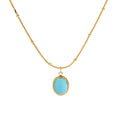 TURQUOISE STONE NECKLACE - Aurelia